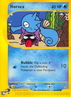 Pokémon-Karte Horsea 084/147