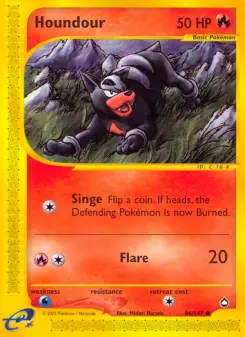 Pokémon-Karte Houndour 086/147