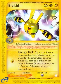 Pokémon-Karte Elekid 009/147