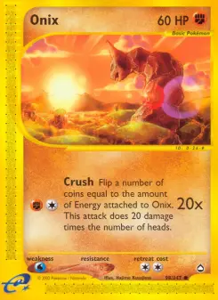Pokémon-Karte Onix 098/147