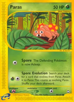 Pokémon-Karte Paras 099/147