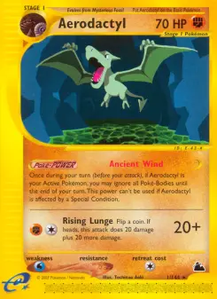 Pokémon-Karte Aerodactyl 001/144