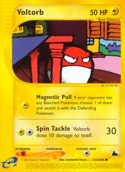 Pokémon-Karte Voltorb 113/144