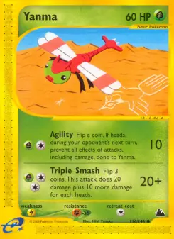 Pokémon-Karte Yanma 116/144