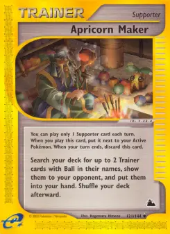 Pokémon-Karte Apricorn Maker 121/144