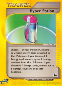 Pokémon-Karte Hyper Potion 127/144