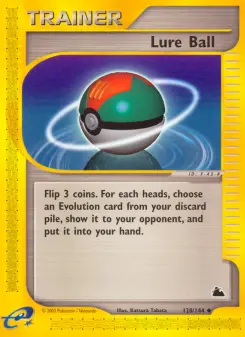 Pokémon-Karte Lure Ball 128/144