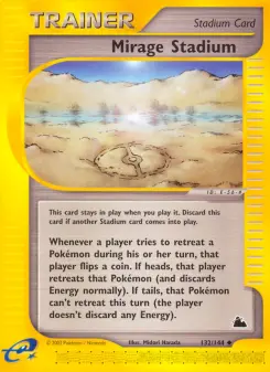 Pokémon-Karte Mirage Stadium 132/144