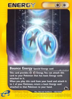 Pokémon-Karte Bounce Energy 142/144