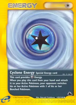 Pokémon-Karte Cyclone Energy 143/144