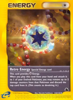 Pokémon-Karte Retro Energy 144/144