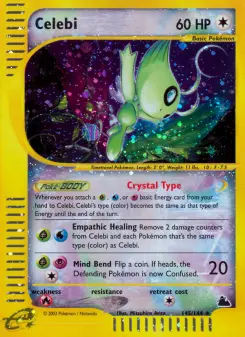 Pokémon-Karte Celebi 145/144