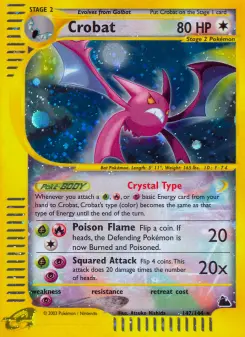Pokémon-Karte Crobat 147/144