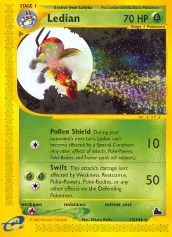 Pokémon-Karte Ledian 015/144
