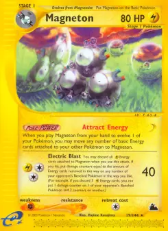 Pokémon-Karte Magneton 019/144