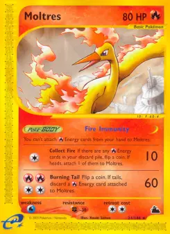 Pokémon-Karte Moltres 021/144