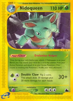 Pokémon-Karte Nidoqueen 022/144