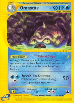 Pokémon-Karte Omastar 023/144