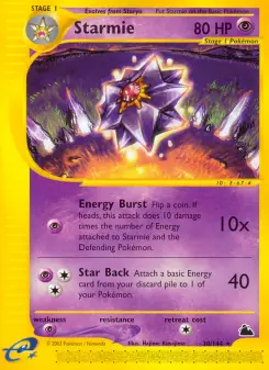 Pokémon-Karte Starmie 030/144