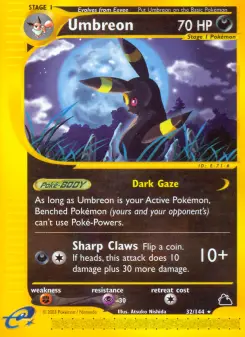 Pokémon-Karte Umbreon 032/144