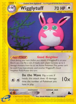 Pokémon-Karte Wigglytuff 034/144