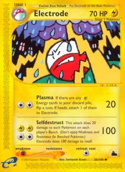 Pokémon-Karte Electrode 036/144