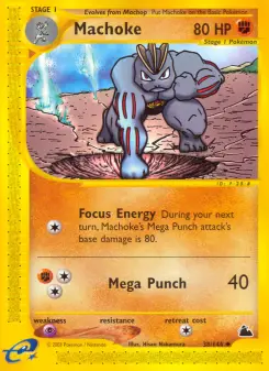Pokémon-Karte Machoke 038/144