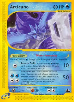 Pokémon-Karte Articuno 004/144
