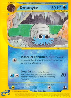 Pokémon-Karte Omanyte 041/144