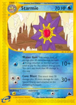 Pokémon-Karte Starmie 044/144