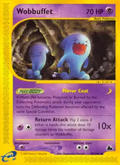 Pokémon-Karte Wobbuffet 045/144