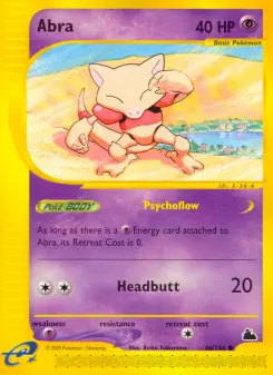 Pokémon-Karte Abra 046/144