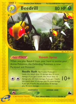 Pokémon-Karte Beedrill 005/144