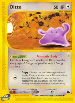 Pokémon-Karte Ditto 051/144