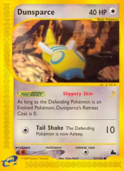 Pokémon-Karte Dunsparce 053/144