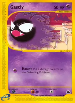 Pokémon-Karte Gastly 057/144