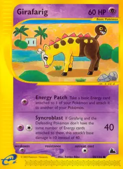 Pokémon-Karte Girafarig 058/144
