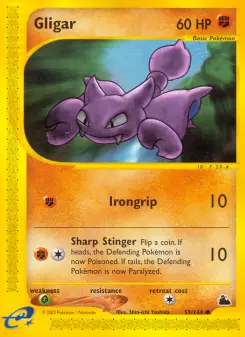 Pokémon-Karte Gligar 059/144