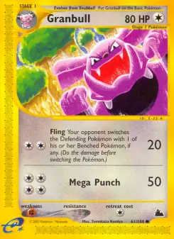 Pokémon-Karte Granbull 061/144