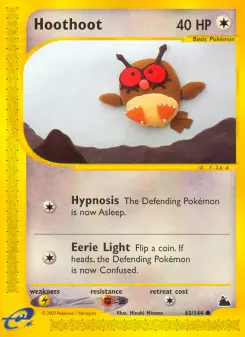 Pokémon-Karte Hoothoot 065/144