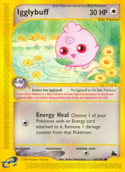 Pokémon-Karte Igglybuff 067/144
