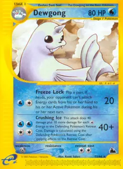 Pokémon-Karte Dewgong 007/144