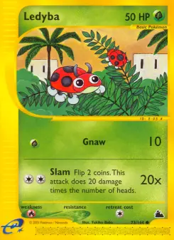 Pokémon-Karte Ledyba 073/144