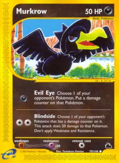 Pokémon-Karte Murkrow 079/144