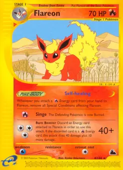 Pokémon-Karte Flareon 008/144