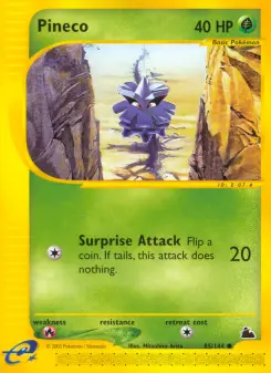 Pokémon-Karte Pineco 085/144