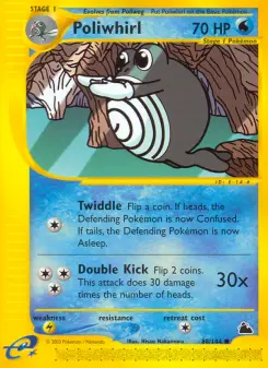 Pokémon-Karte Poliwhirl 088/144