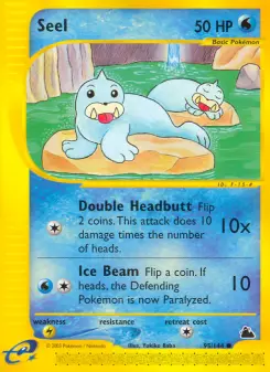 Pokémon-Karte Seel 095/144
