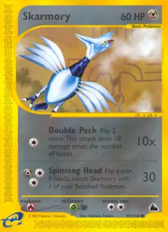 Pokémon-Karte Skarmory 097/144