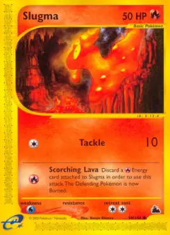 Pokémon-Karte Slugma 098/144